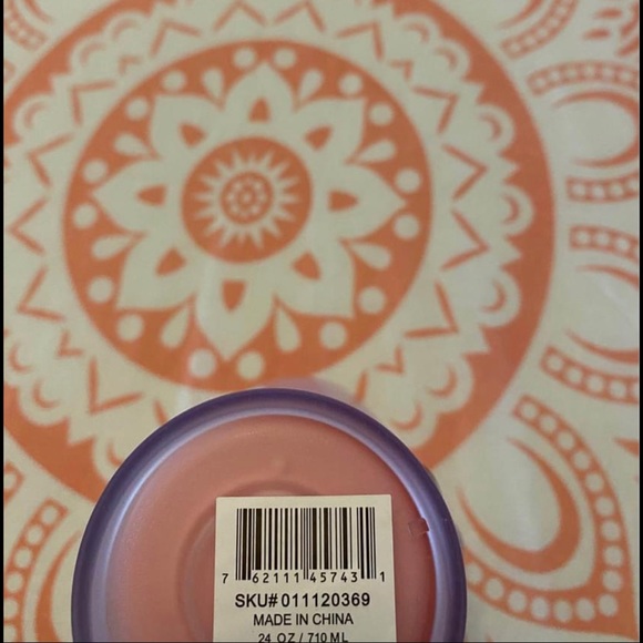 NWT! STARBUCKS soft touch lips tumbler/cup